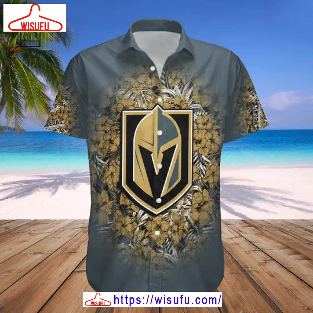 Vegas Golden Knights Hawaii Shirt Hibiscus Tropical, New Fashion Gifts