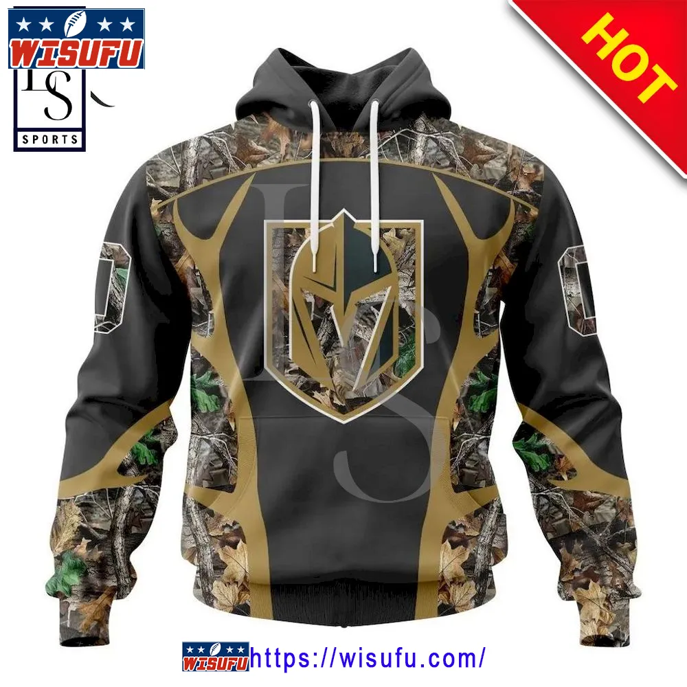 Vegas Golden Knights Special Camo Hunting Personalized Hoodie