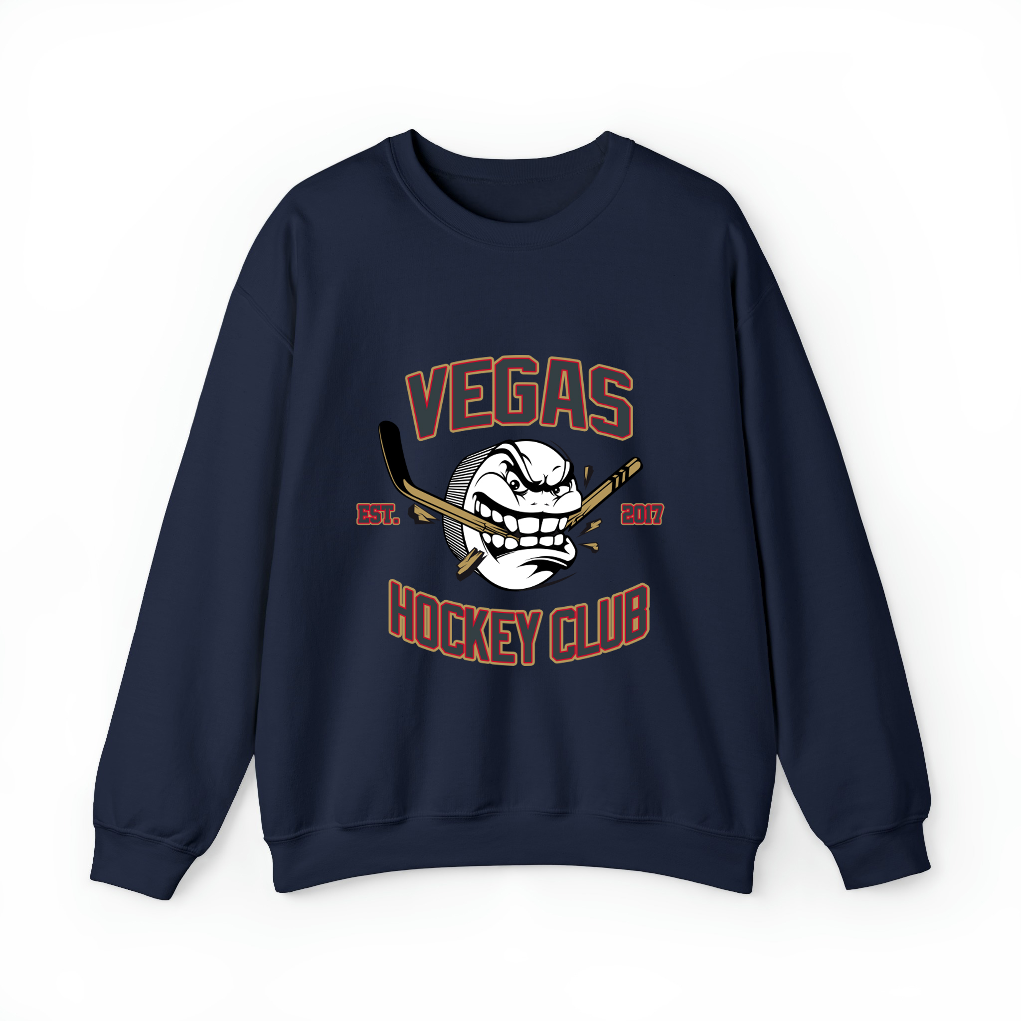 Vegas Hockey Club Unisex Sweatshirt-Navy