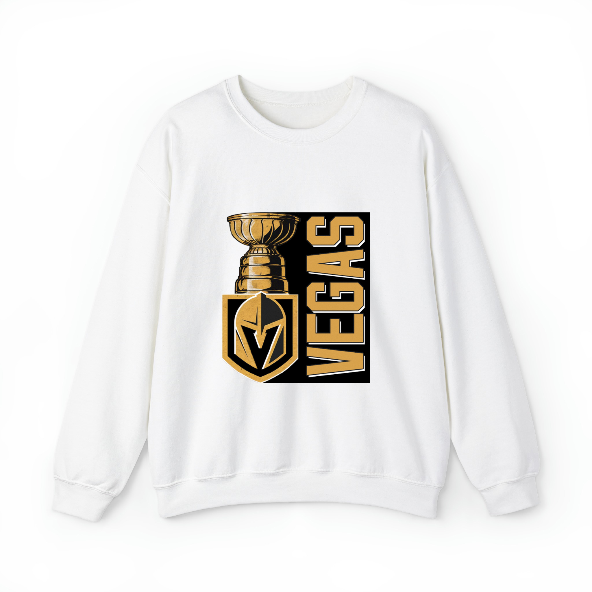 Vegas Ice Hockey Unisex Sweatshirt- White