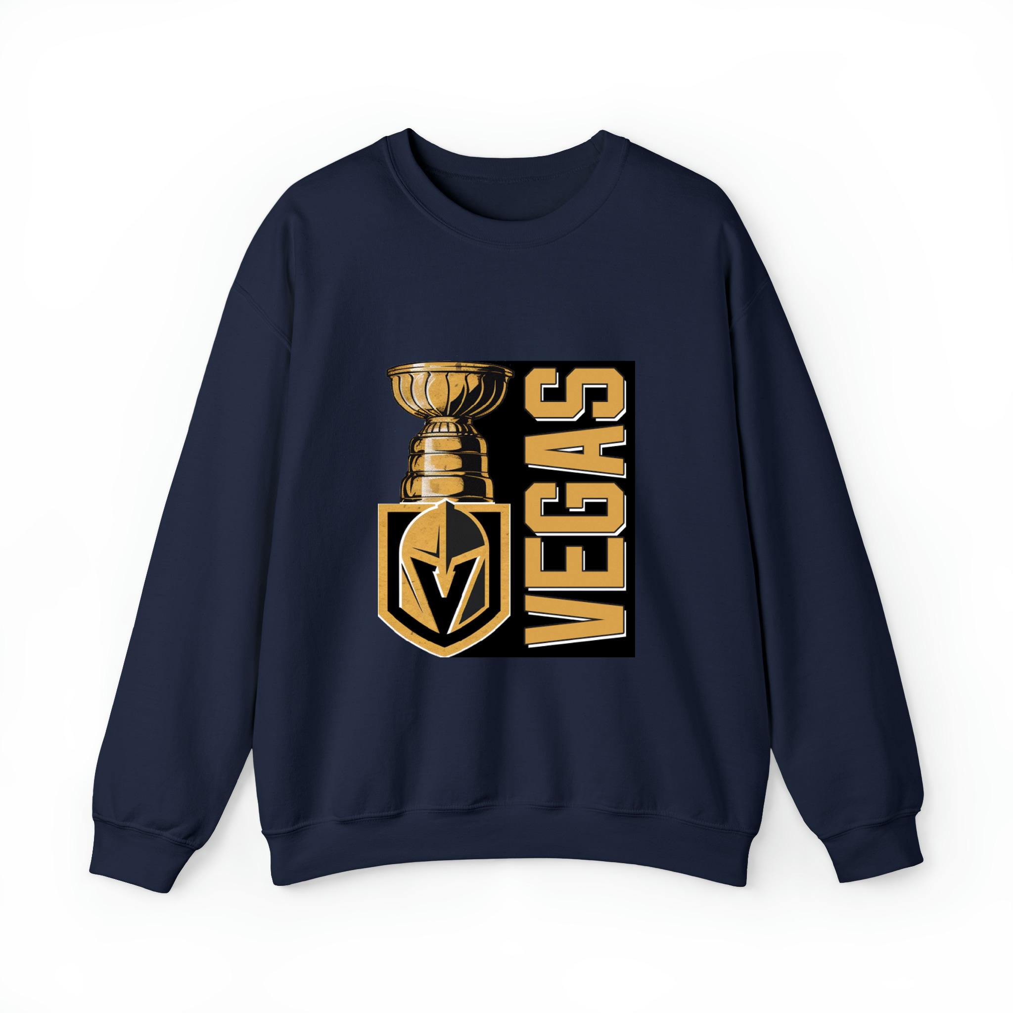 Vegas Ice Hockey Unisex Sweatshirt-Navy