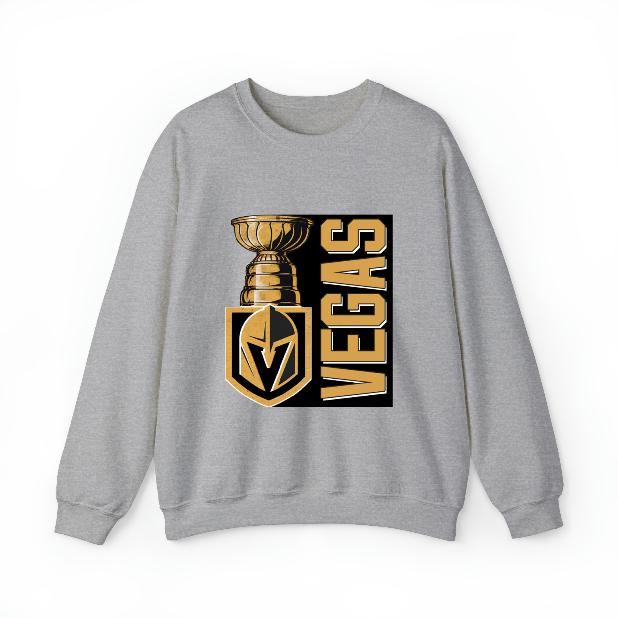 Vegas Ice Hockey Unisex Sweatshirt-Sport Grey