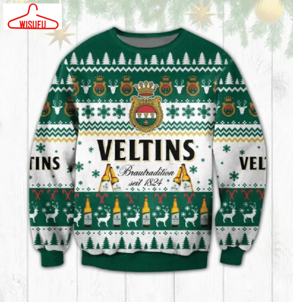 Veltins Brautradition Beer Ugly Sweater Gifts, Veltins Brautradition Beer Gift Fan Ugly Sweater