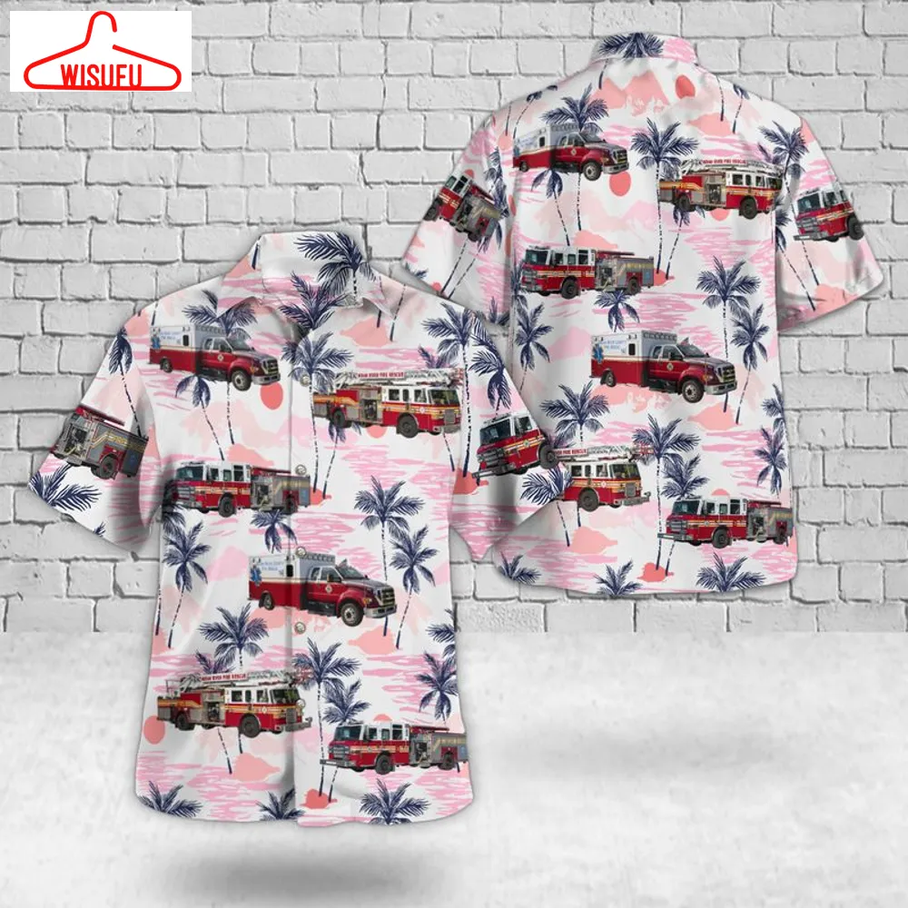 Vero Beach Indian River County Florida Fire Rescue Hawaiian Shirt, New Fashion Gifts