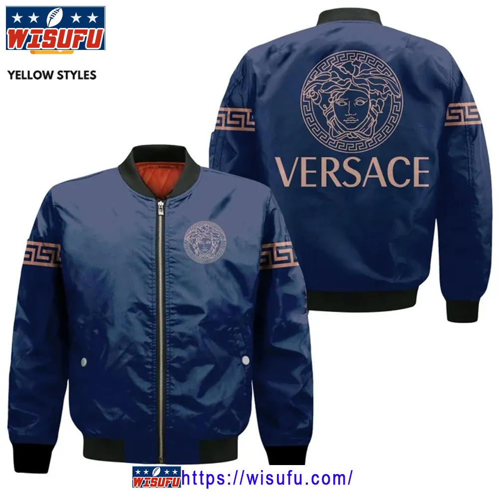 Versa.ce Luxury Brand Fashion Bomber Jacket #177