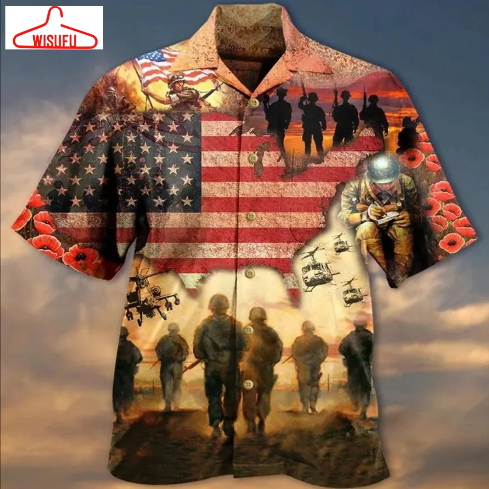 Veterans Blood Hawaiian Shirt - For Men & Women - New Winter Fashion Shirt Gift For Family, New Fashion Gifts