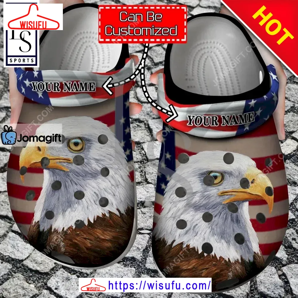 Veterans Eagle America Flag Veterans Gift Clogs Clog Shoes