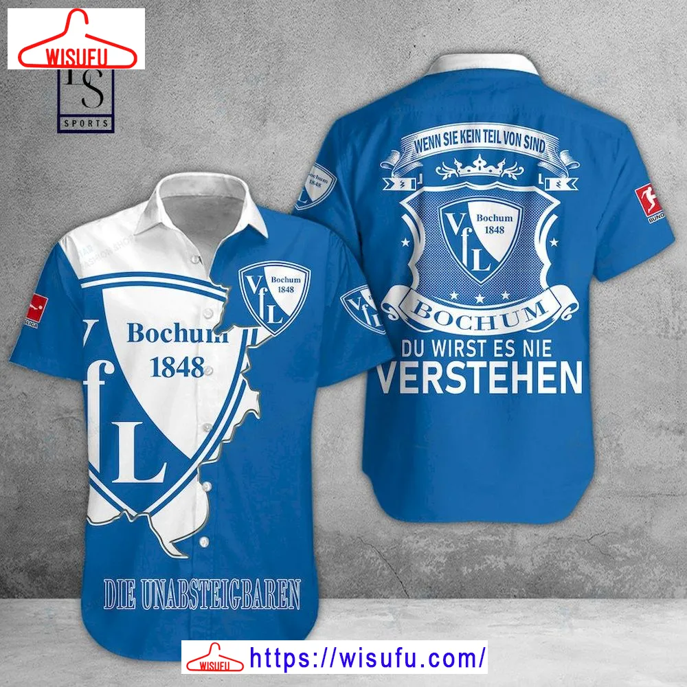 Vfl Bochum Die Unabsteigbaren Hawaiian Shirt, New Fashion Gifts