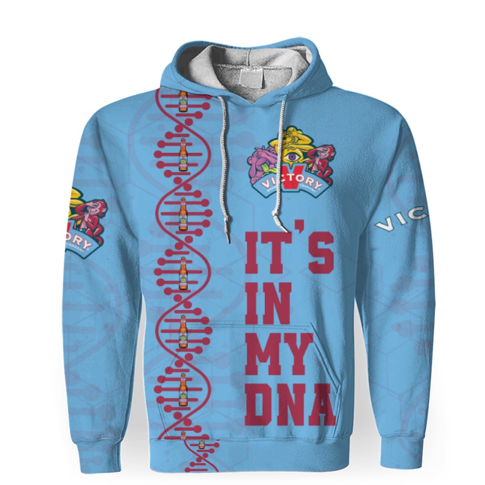 Victory Golden Monkey Beers It's In My DNA-3D Unisex Hoodie