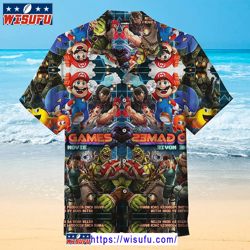 Video Games The Movie -universal Hawaiian Shirt