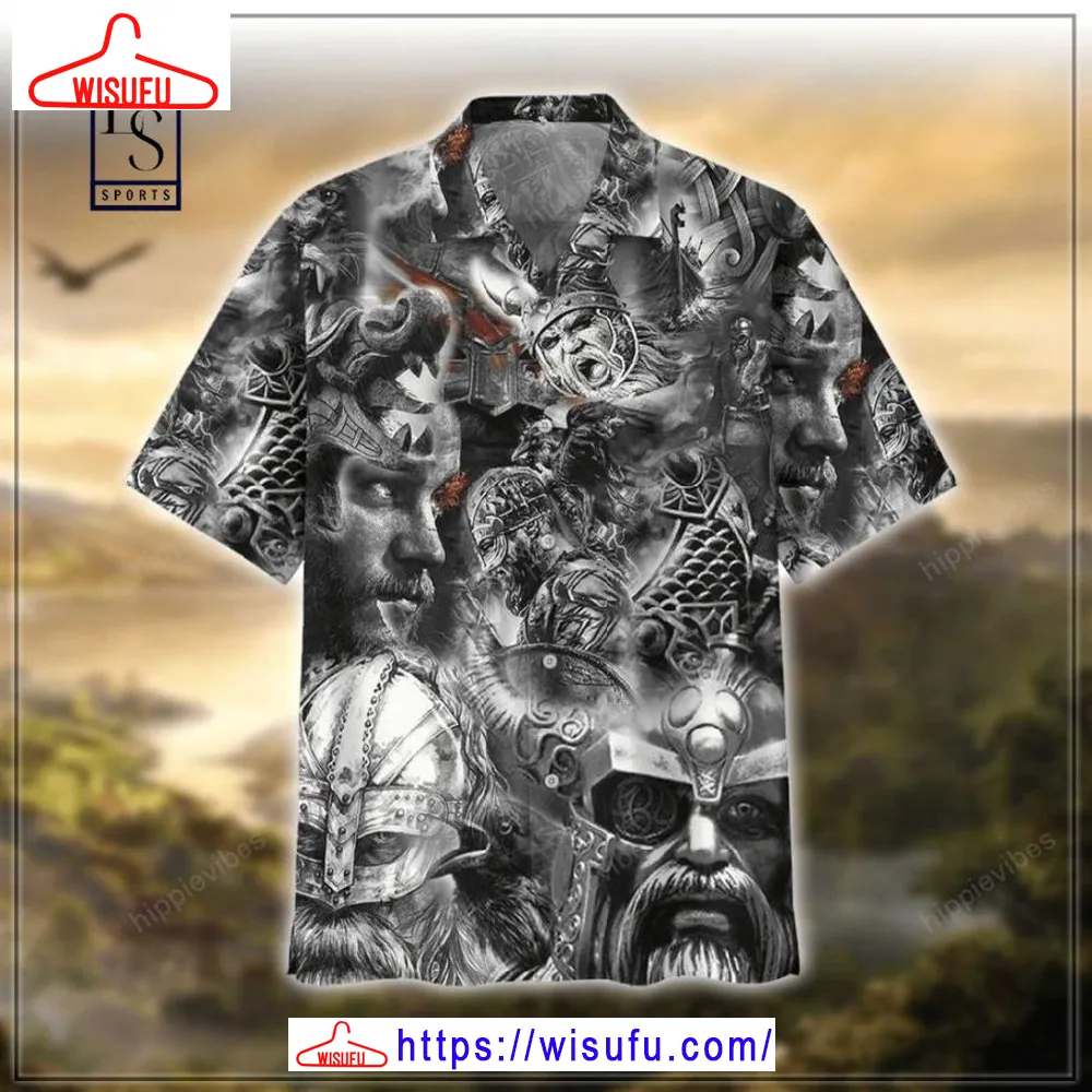 Viking Hawaiian Shirt, New Fashion Gifts