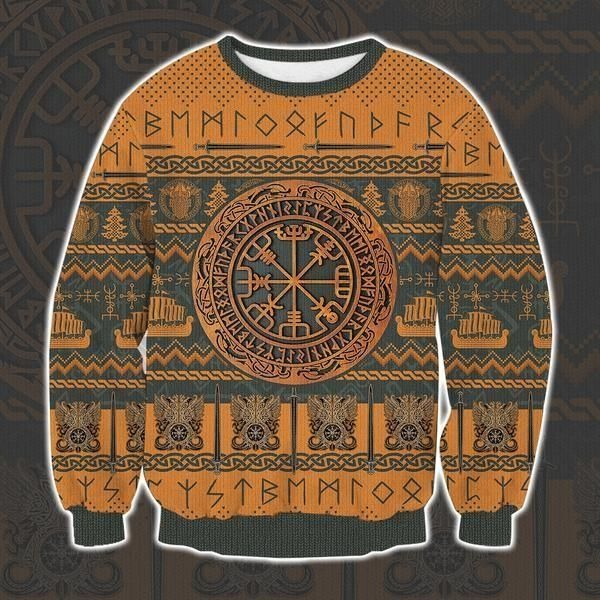 Viking Norse Mythology Ugly Christmas Sweater