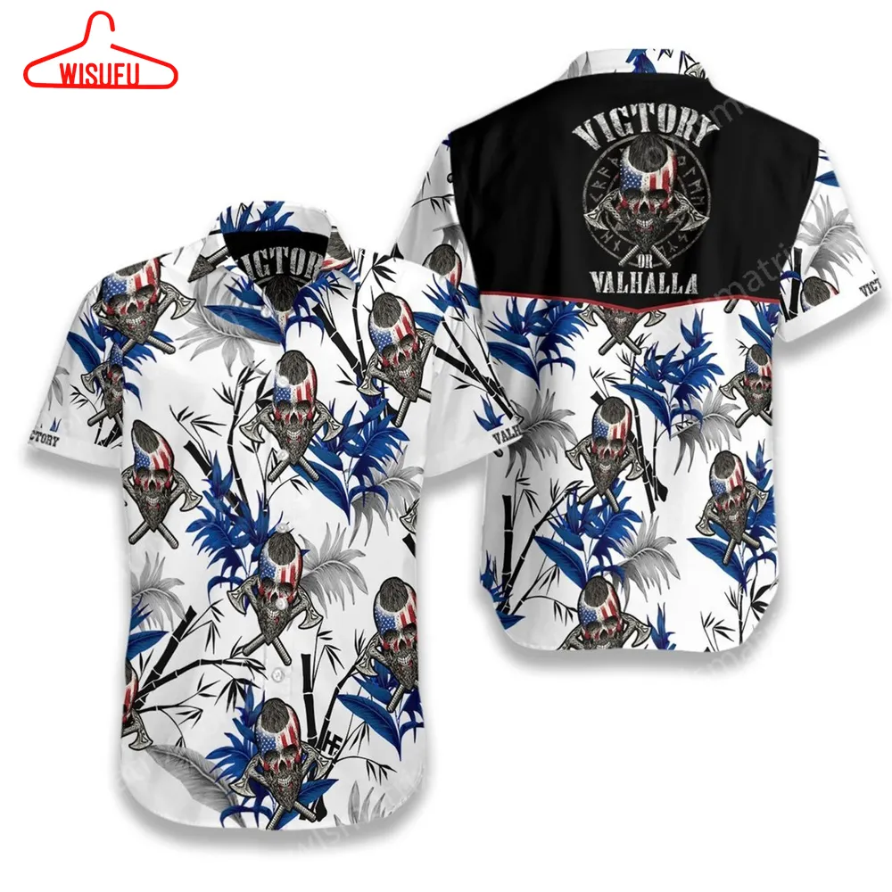 Viking Victory Of Valhalla Hawaiian Shirt - Unisex - Adult - Hw4438, New Hawaiian Holiday Outfits, New Fashion Gifts Vtbl23984