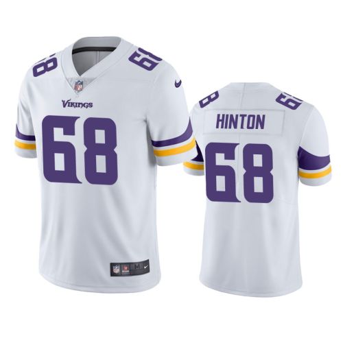 Vikings Kyle Hinton 68 Vapor Untouchable White Jersey Men's