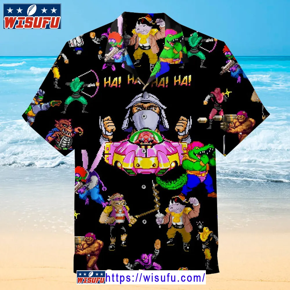 Villains In Time -universal Hawaiian Shirt