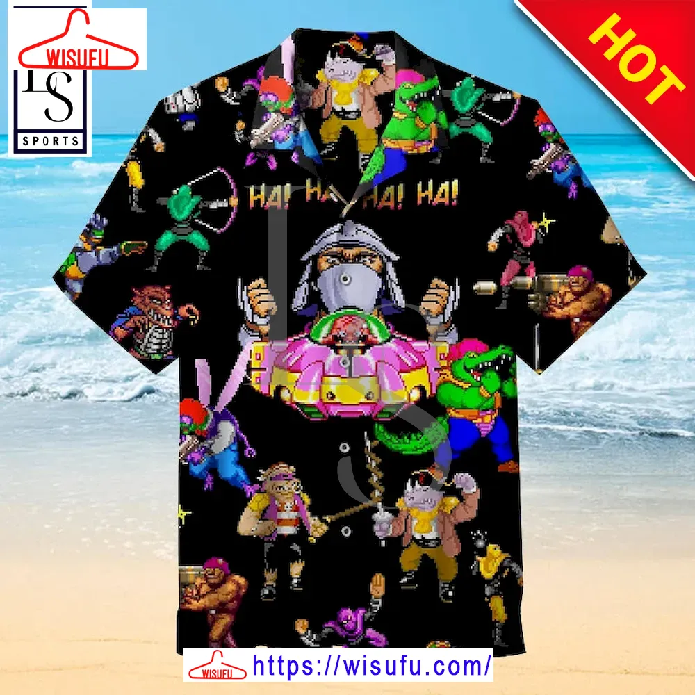 Villains In Time Ha Ha Ha Hawaiian Shirt, New Fashion Gifts