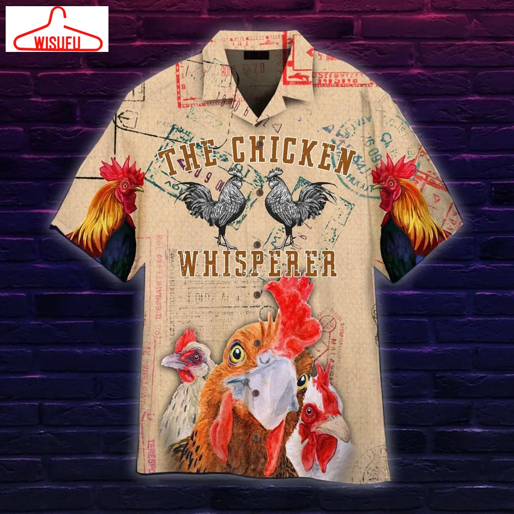 Vin-tage Chicken Hawaiian Shirt