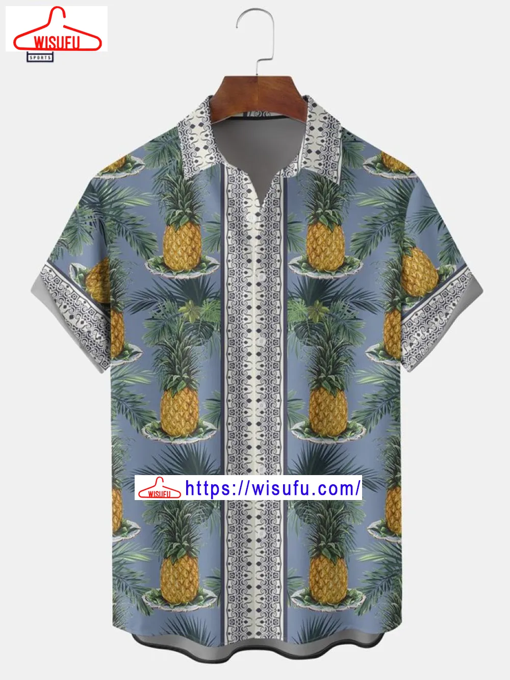 Vin-tage Pineapple Hawaiian Shirt, New Fashion Gifts