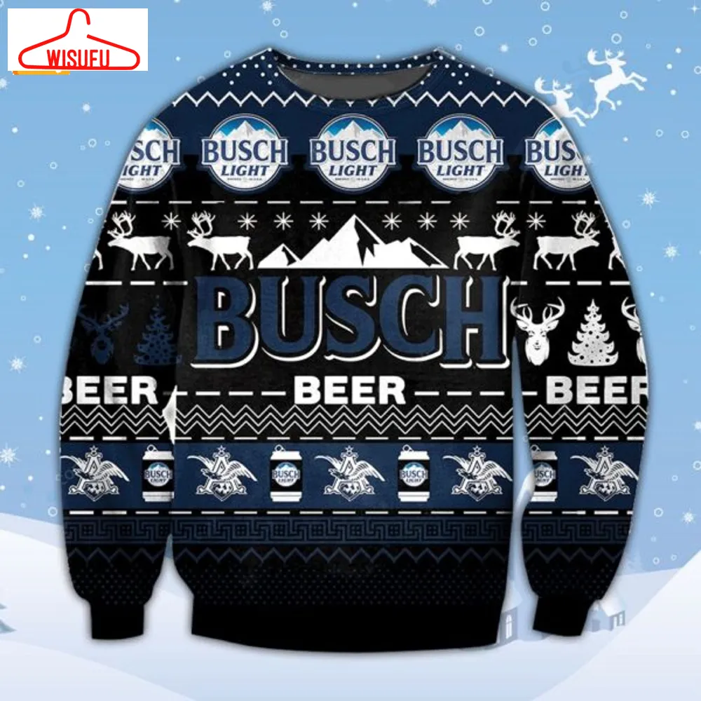 Vint-agethoroughbreds99463 - Bush Beer Ugly Christmas Sweater