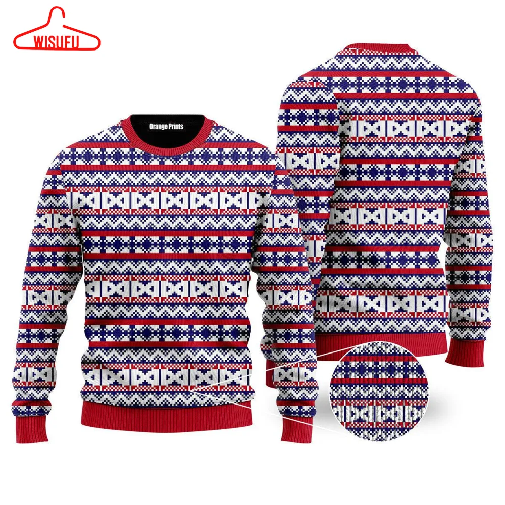 Vinta-ge Knit Style Ugly Christmas Sweater - For Men & Women - New Winter Fashion Shirt Gift For Family