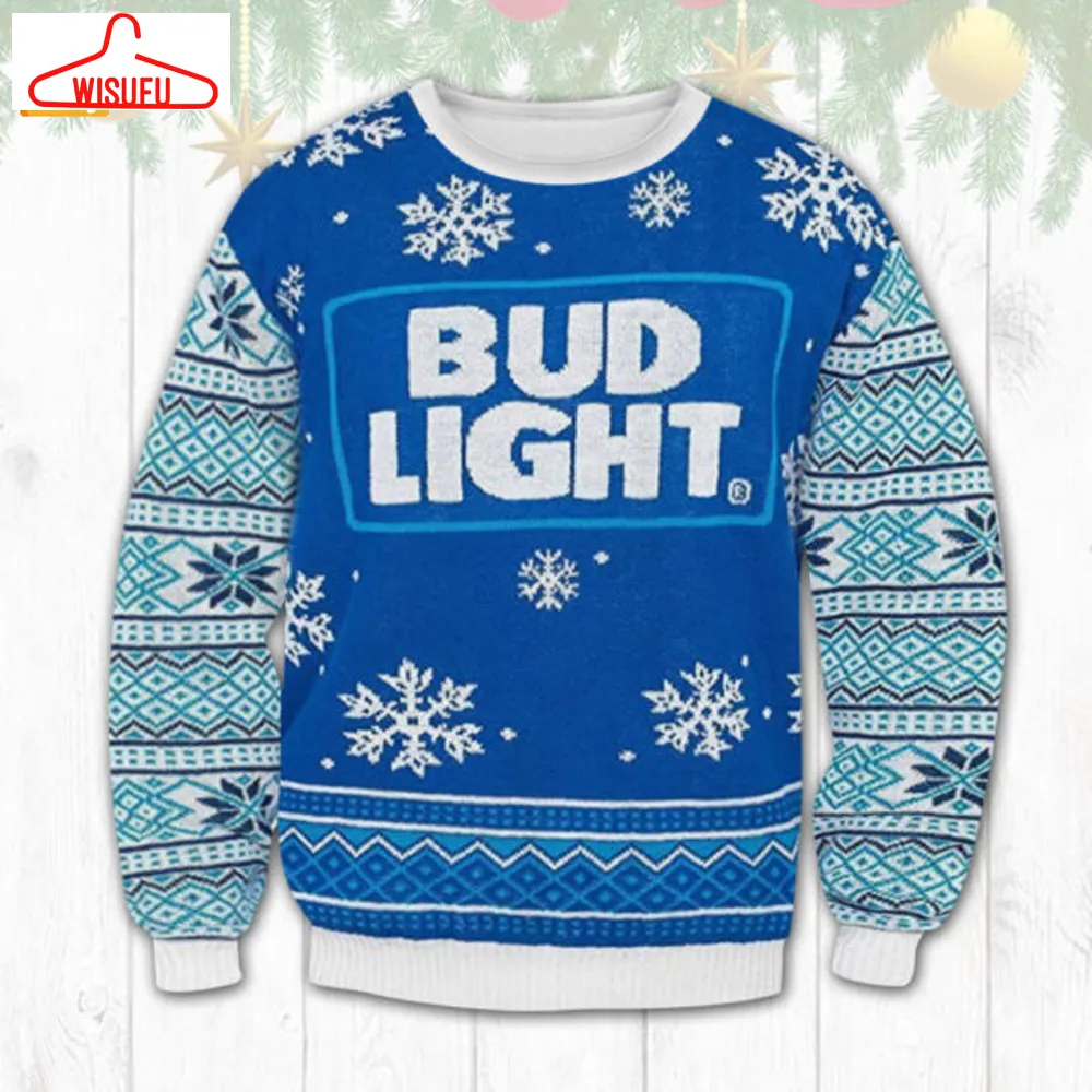 Vinta-gethoroughbreds14920 - Bud Light Ugly Christmas Sweater