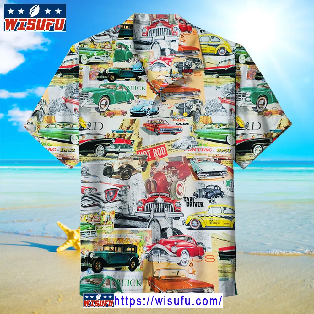 Vintag-e Car - Universal Hawaiian Shirt