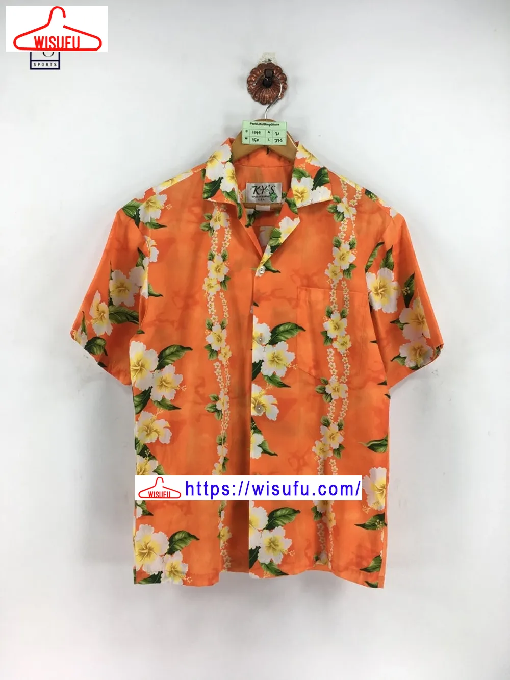 Vintag-e Hawaiian Polyester Hawaiian Shirt, New Fashion Gifts