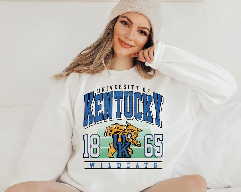 Vintage 90s Kentucky Football EST 1865 SweatShirt