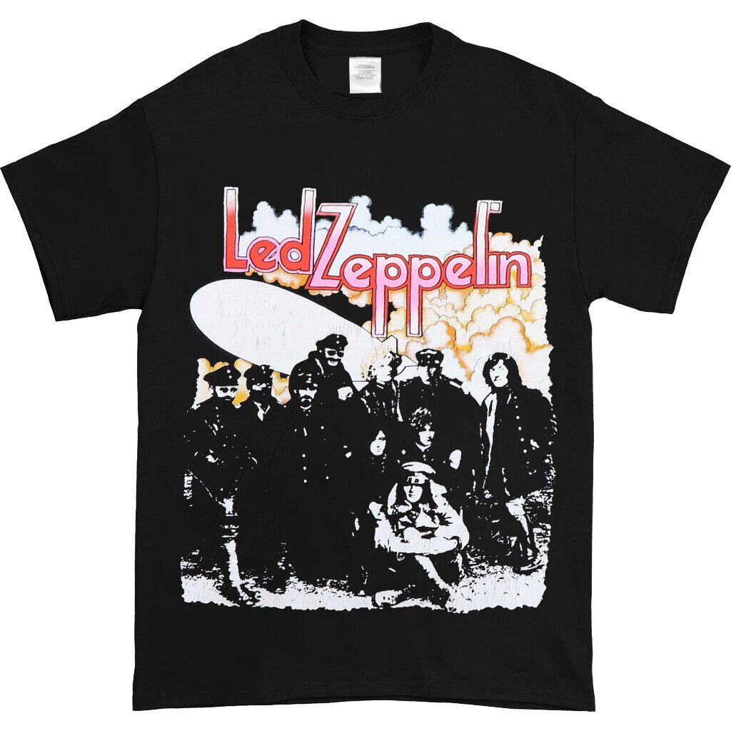 Vintage 90's Led Zeppelin II Album Cover T-Shirt Classic Rock Tee