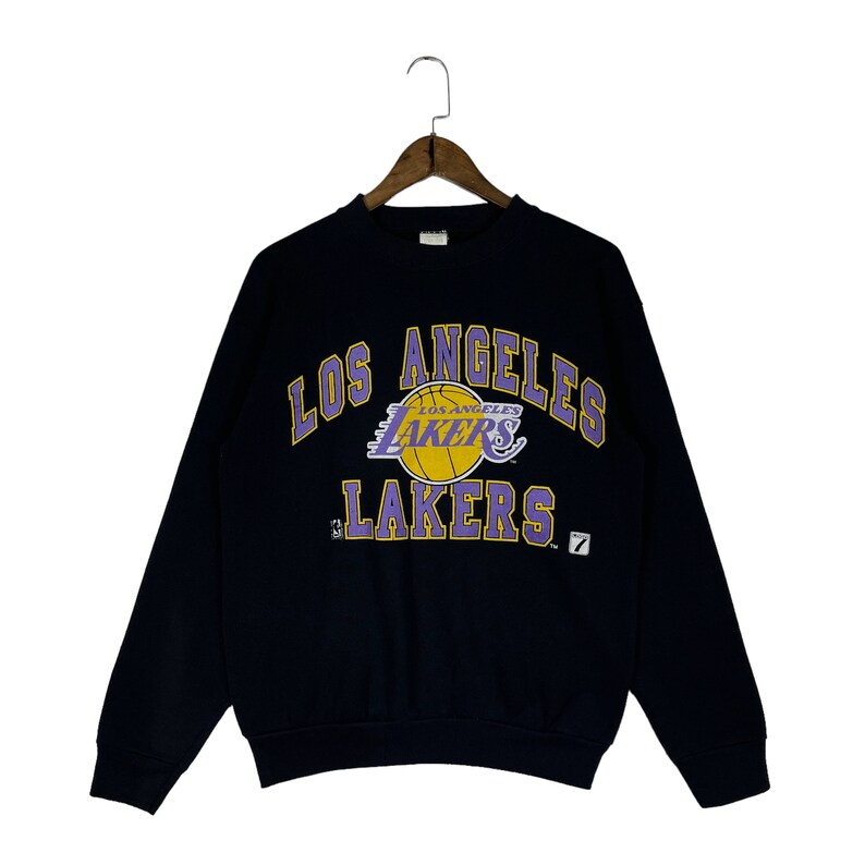 Vintage 90s Los Angeles Sweatshirt Crewneck Black