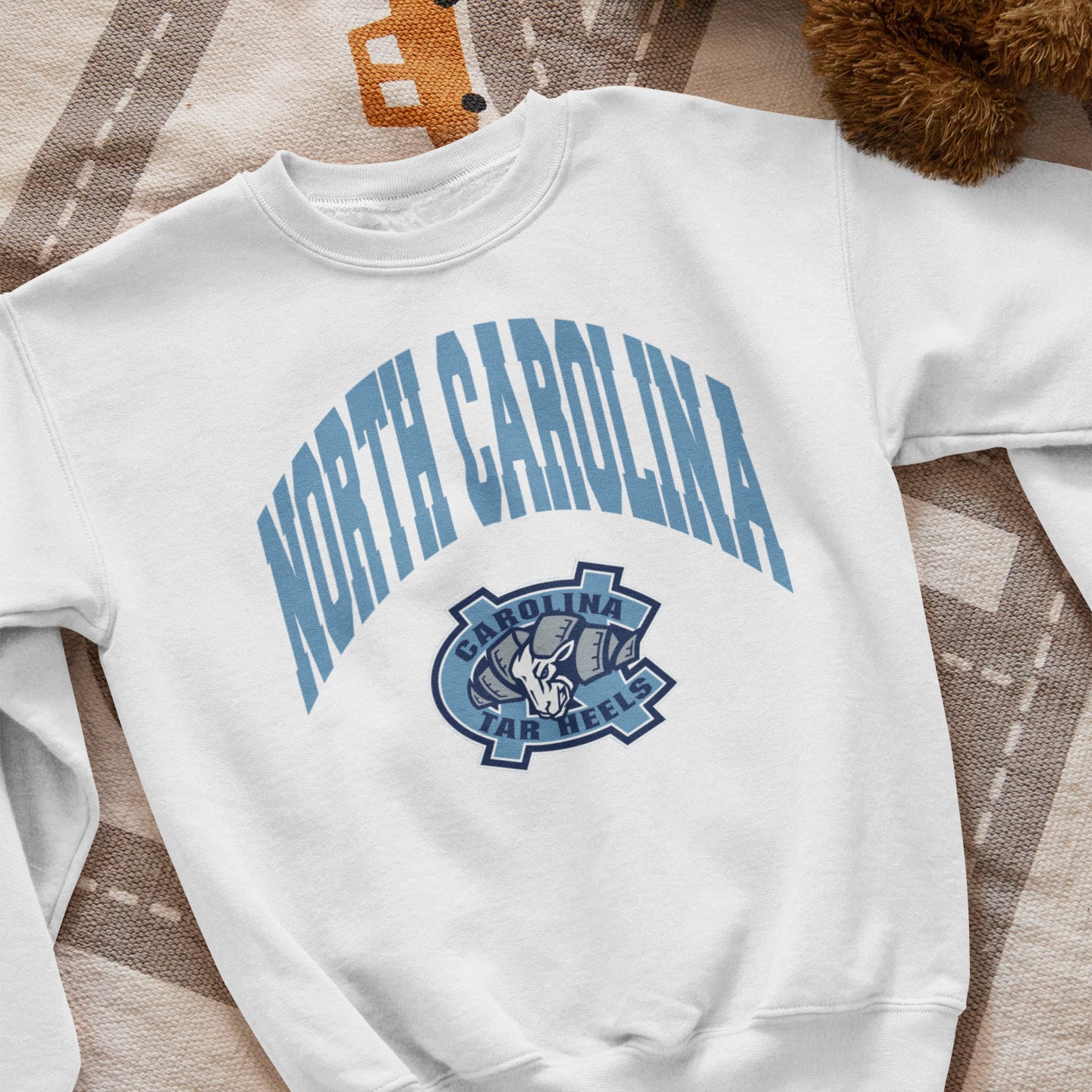 Vintage 90s North Carolina Tar Heels Crewneck Unisex  Sweatshirt