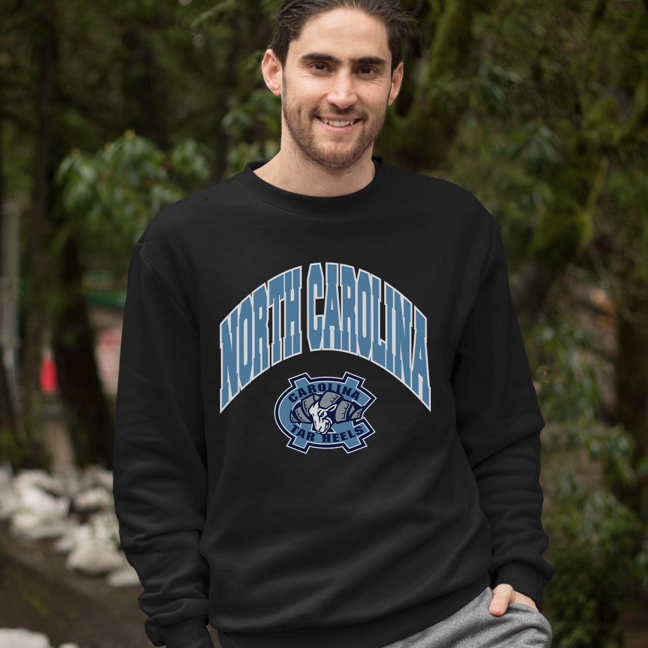 Vintage 90s North Carolina Tar Heels Crewneck Unisex Sweatshirt