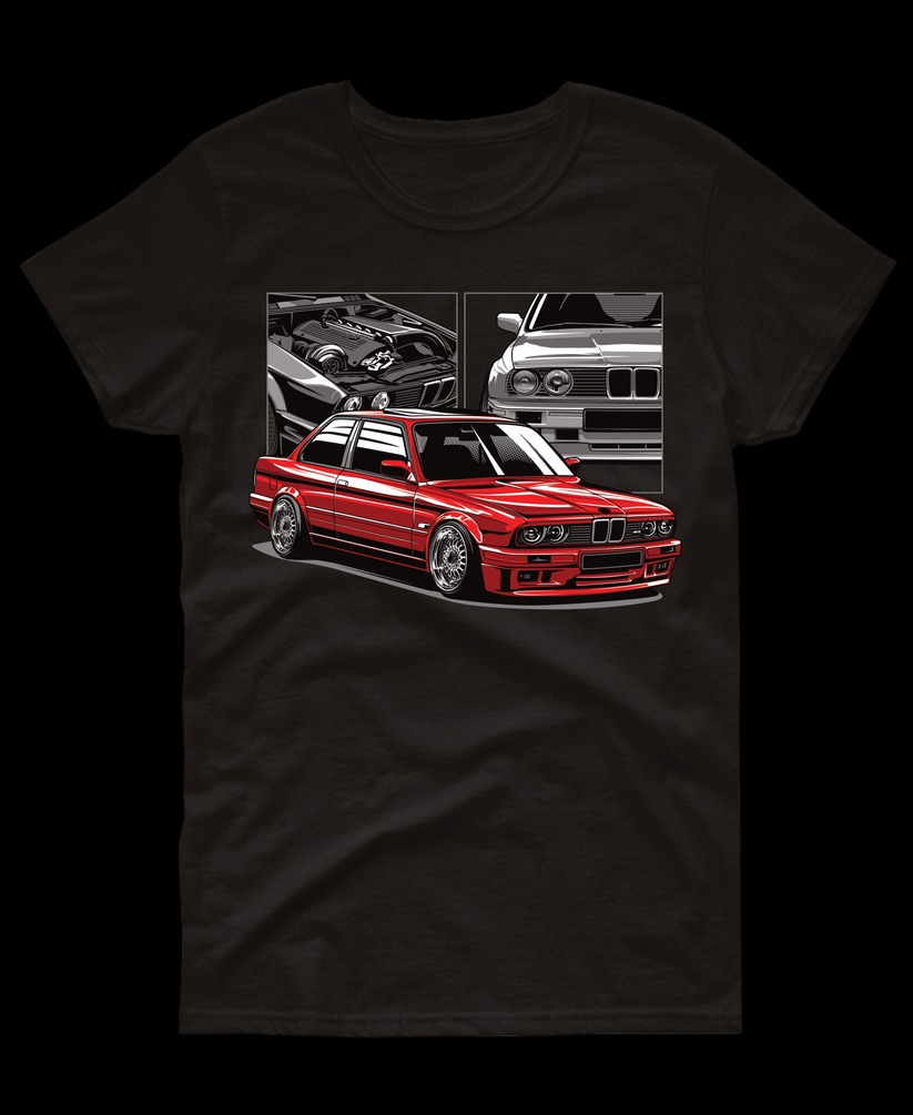 Vintage Beemer Graphic Unisex Tshirt