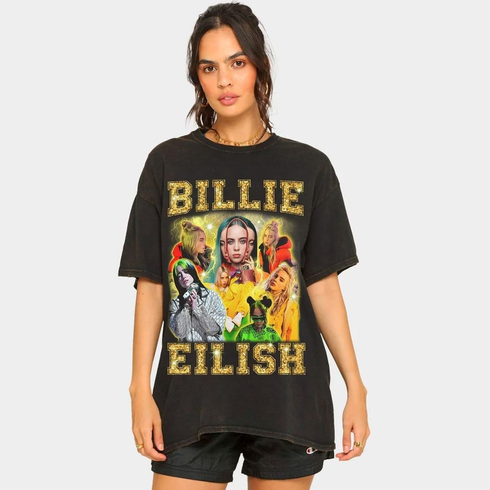 Vintage Billie Eilish Vintage Shirt, Billie Eilish Tour 2023 Shirt