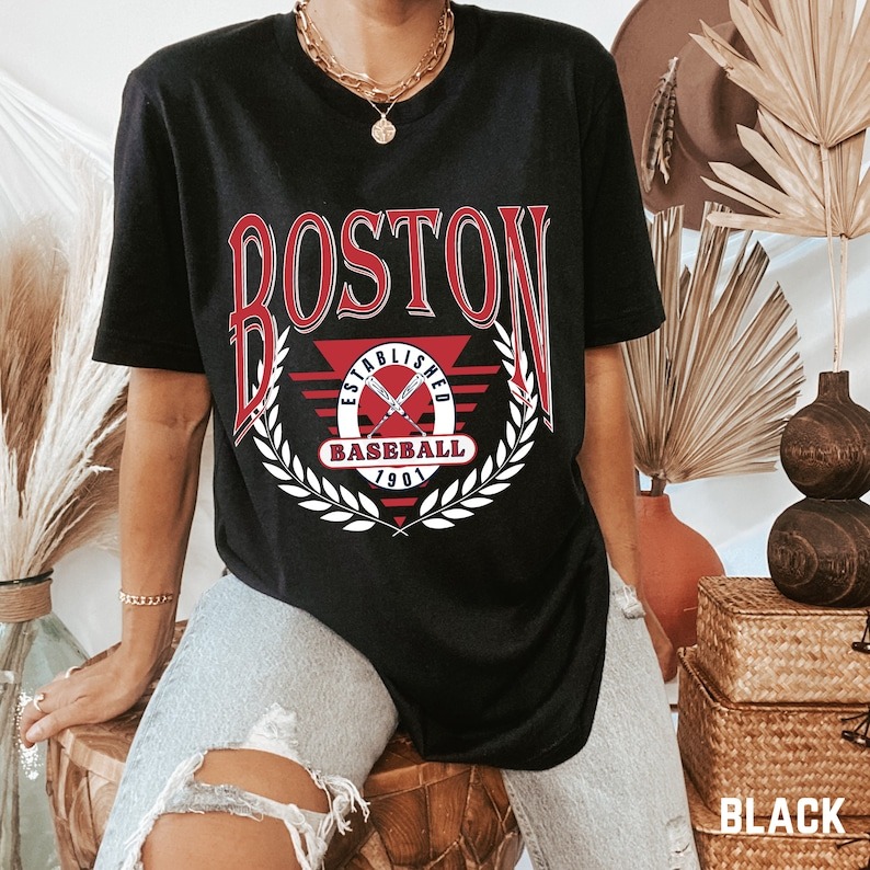 Vintage Boston Baseball Shirt, Boston Baseball Unisex  Tshirt