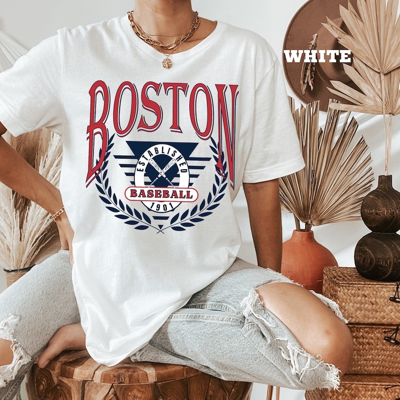 Vintage Boston Baseball Shirt, Boston Baseball Unisex  Tshirt