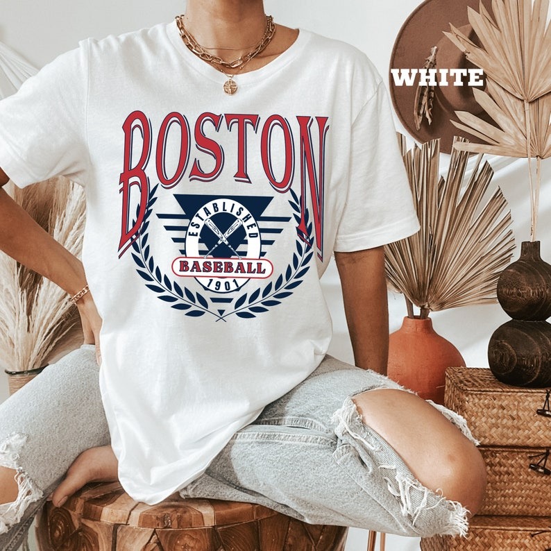 Vintage Boston Baseball Shirt, Boston Baseball Unisex Tshirt