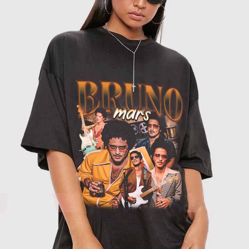 Vintage Bruno Mars 90s Shirt, Bruno Mars Bootleg Tee