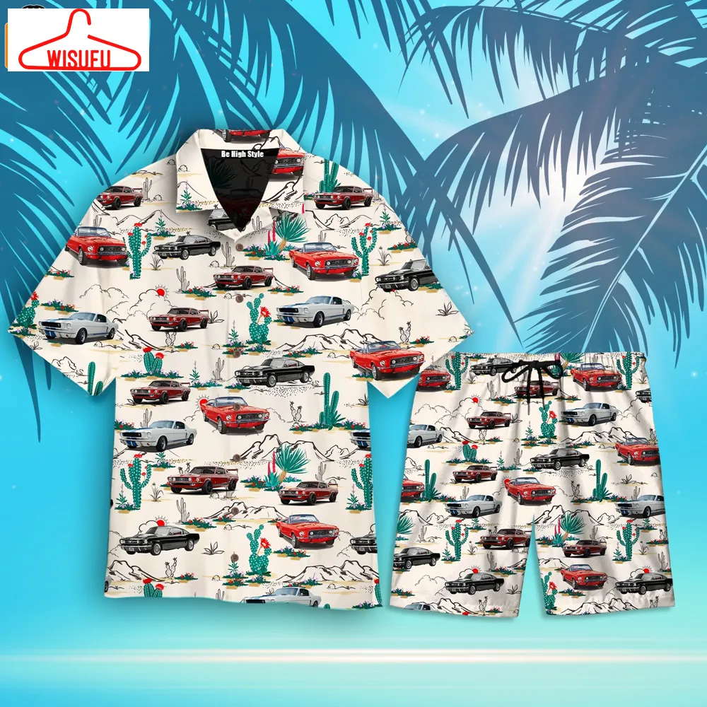 Vintage Car Hawaiian Shirt, New Fashion Gifts