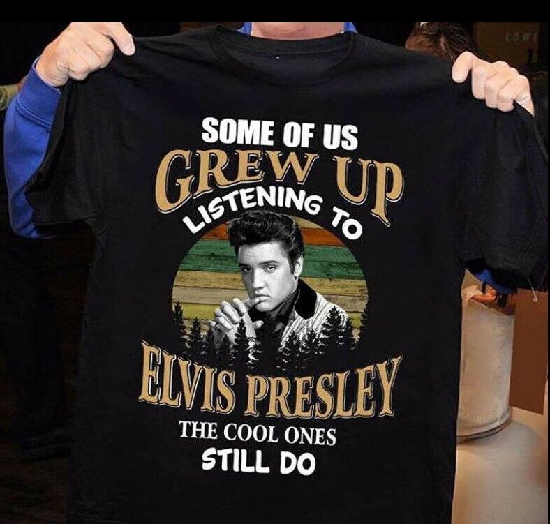 Vintage Elvis Presley Singer Legend Men T-shirt