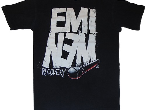 Vintage Eminem Recovery Concert Shirt