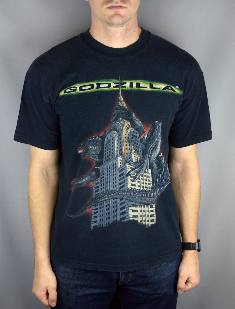 Vintage Godzilla 90s t shirt