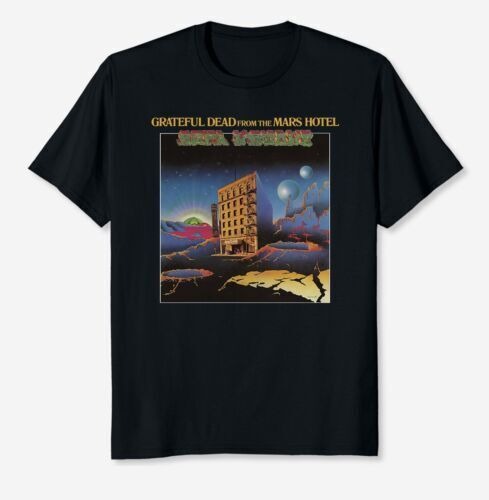 Vintage Grateful Dead From The Mars Hotel 1974 Album Cover TShirt All