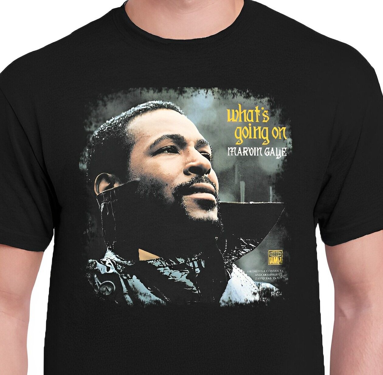 Vintage Marvin Gaye What's Going On Shirt Unisex Cotton Tee