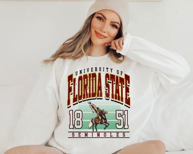 Vintage NCAA Florida State Football Unisex Sweashirt