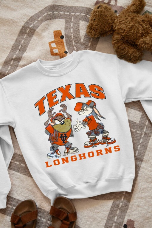 Vintage NCAA Texas Longhorns Looney Tunes Unisex Sweatshirt