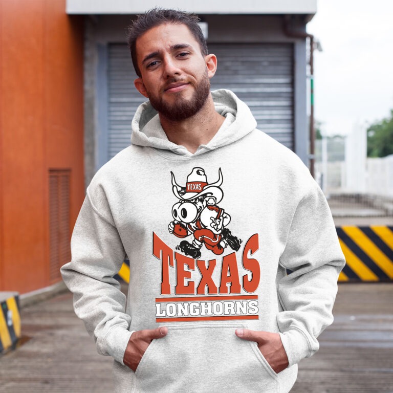 Vintage NCAA University Of Texas Longhorns Unisex Hoodie