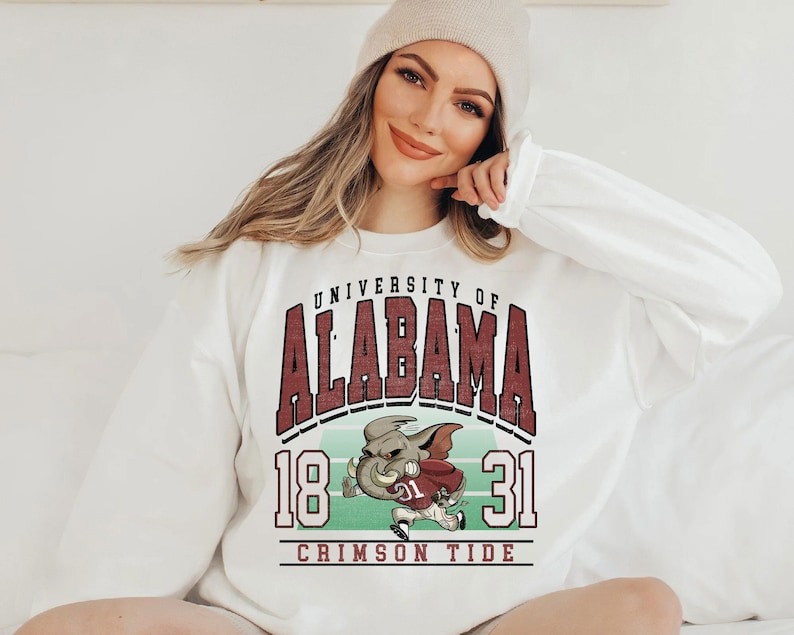 Vintage Ncaa Alabama Football EST 1831 Unisex SweatShirt