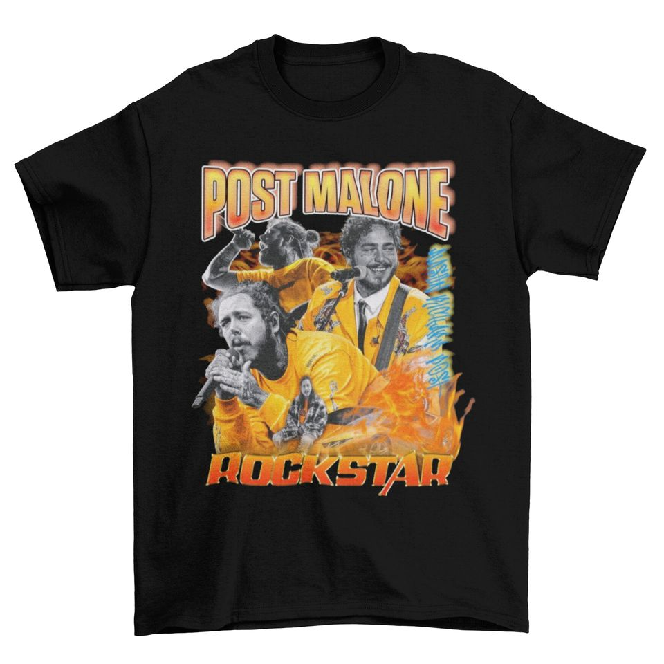 Vintage Post Malone Shirt, Post Malone Europe Tour Vintage