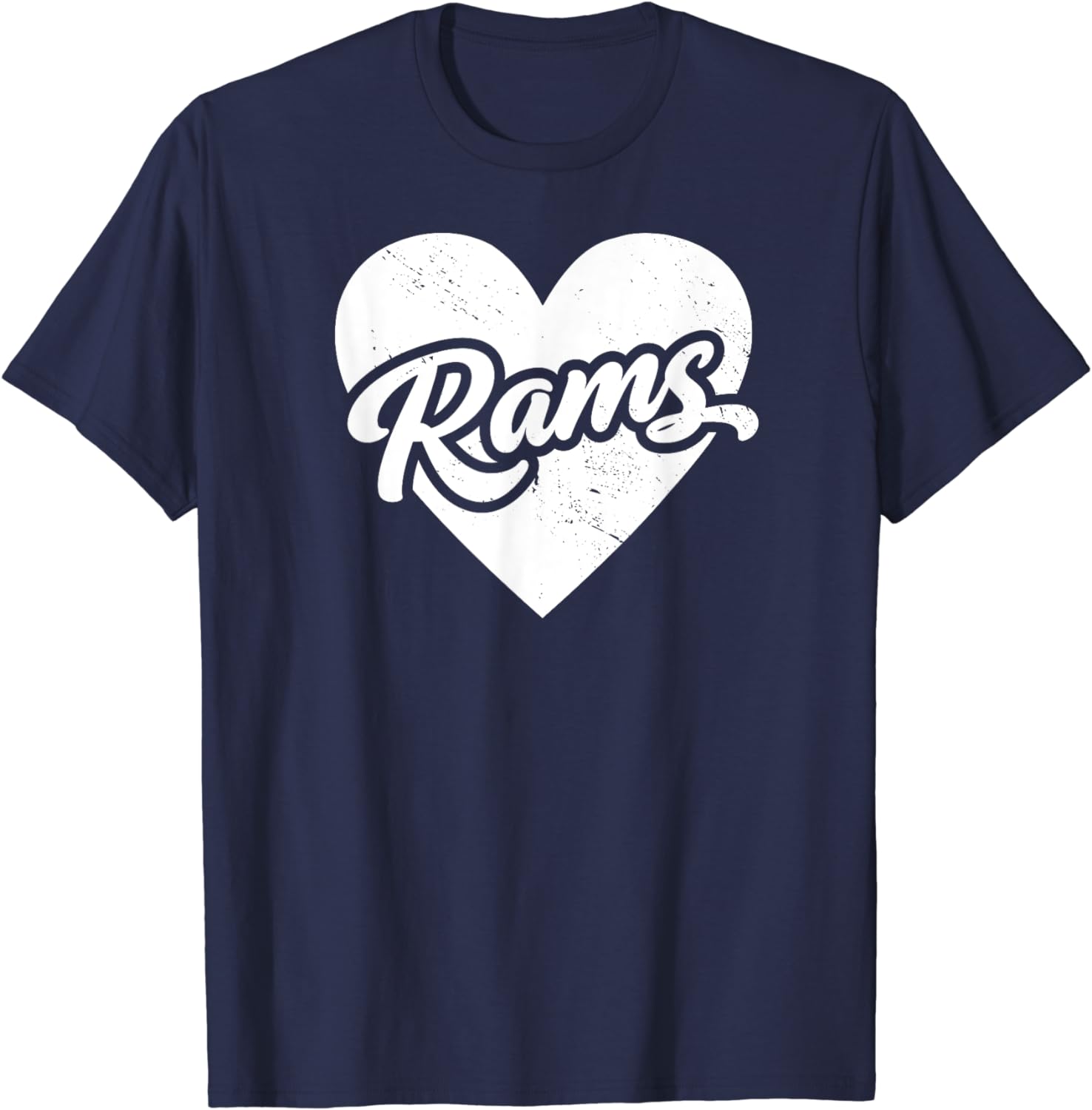 Vintage Rams School Spirit Go Rams Love T-Shirt